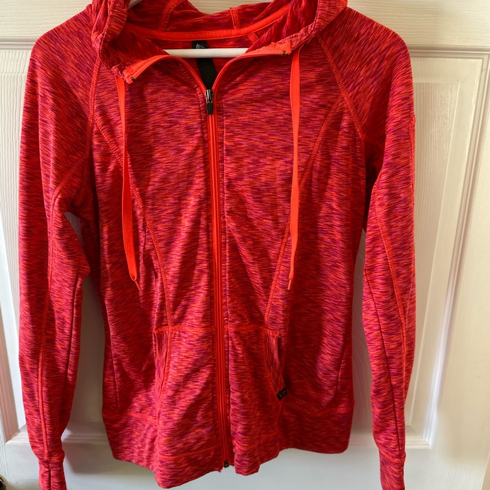 Reebok Vibrant Red Zip-Up Jacket